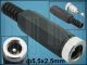 КОНЕКТОР DC ф5,5x2,5mm PC-GP2.5 ГНЕЗДОВ ПРАВ