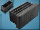 ТАПА ЗА ПРОФИЛ 40x20x19mm BLACK/ЧЕРНА