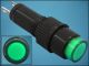 ИНДИКАТОРНА ЛАМПА 220V ф10mm L33mm ЗЕЛЕНА
