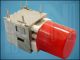 BUTTON RFT-TSE-ebL-W9r OFF-(ON) 5-PIN RED+LED 1V