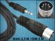 КАБЕЛ ЖАК3,5(M)-DIN/5p(M) 1,5M CABLE-441/1,5