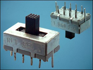 SLIDE SWITCH RFT-MSS3 2xON-2xON-2xON 8-PIN PCB-P