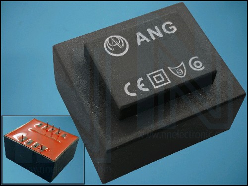 ТРАНСФОРМАТОР 12+12V 250mA 6W ANG ЗАЛЯТ