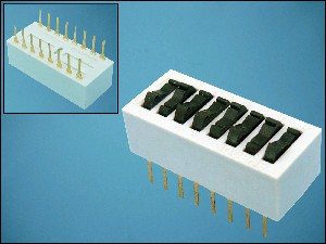 DIP SLIDE SWITCH PIS-8 30CEME 8xON-8xOFF 16PIN