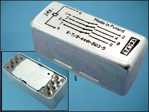 РЕЛЕ K-7/8-4441-503-5 TELFA 24V 10-PIN PCB