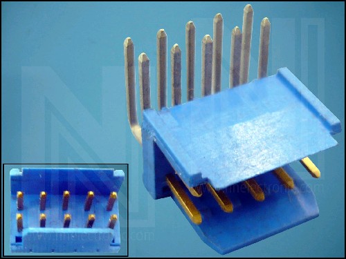 СЪЕДИНИТЕЛ IDC 10pin 2,54mm 1668 МЪЖКИ ЪГЛОВ