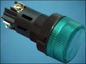 ИНДИКАТОРНА ЛАМПА 240V XB2-EV163 ф22mm ЗЕЛЕНА
