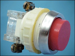 ИНДИКАТОРНА ЛАМПА 24V TTL T2 ф28 ЧЕРВЕНА