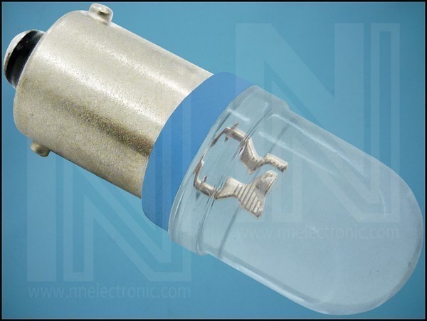 LED ЛАМПА BA9S48V BLUE/СИНЯ