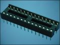 ЦОКЪЛ 28 pin IC-28 2,54mm