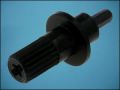 KNOB PT-106052 BLACK ф6mm L15mm FOR TRIMMER