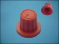 KNOB SAMEL RED ф20mm L15,5mm FOR POT ф6mm