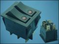 SWITCH IRS2101E-1Cr ON-OFF+ON-OFF 6-PIN+LAMP220V
