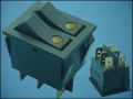 SWITCH IRS2101E-1Cо ON-OFF+ON-OFF 6-PIN+LAMP220V