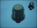 KNOB 4-14 BLACK ф14mm L19,5mm FOR POT ф4mm