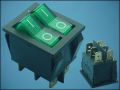 SWITCH IRS2101-1B-g ON-OFF+ON-OFF 6-PIN+LAMP220V