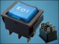 SWITCH RS203-1C-b 2xON-2xOFF-2xON 4-PIN+LAMP220V