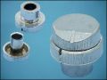 KNOB 66520 SILVER ф18mm L18mm DOUBLE POT ф4-7mm
