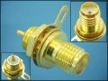 СЪЕДИНИТЕЛ SMA-03/G GOLD ГНЕЗДОВ ПРАВ