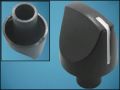 KNOB KА-11 BLACK ф16mm L24mm FOR POT ф6mm