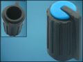 KNOB KА-481-02 BLUE ф12mm L18mm FOR POT ф6mm