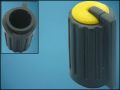 KNOB KА-481-02 YELLOW ф12mm L18mm FOR POT ф6mm