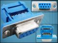 СЪЕДИНИТЕЛ D-SUB 9-PIN ГНЕЗДОВ IDC 1,27mm