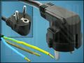 КАБЕЛ CEE7/7 1,7M ШУКО 3x1mm2 ЧЕРЕН ЪГЛОВ