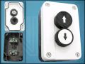BUTTONS 2 XAL-B222 4-PIN BLACK/WHITE ANDELI