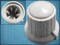 KNOB VR01-S GY ф18mm L15,5mm FOR POT ф6mm