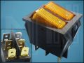 SWITCH MK321AN/OL-o ON-OFF+ON-OFF 6-PIN+LAMP220V