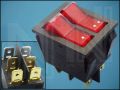 SWITCH MK321BN/RL-r ON-OFF+ON-OFF 6-PIN+LAMP220V