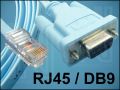 КАБЕЛ RJ45(M)/DB9(F) 1,8M CISCO ROLLOVER CONSOLE