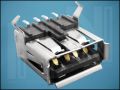 КОНЕКТОР USBA-G-SMD ГНЕЗДОВ PCB SMD