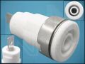 КОНЕКТОР БАНАН 4mm ГНЕЗДОВ БЯЛ BS-324-LG-W