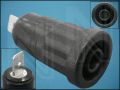 КОНЕКТОР БАНАН 4mm ГНЕЗДОВ ЧЕРЕН BS-324-LW-B
