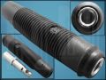 КОНЕКТОР БАНАН 4mm ГНЕЗДОВ ЧЕРЕН KUN30SW