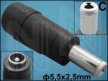 ПРЕХОД DC(M)/DC(F) 5,5x2,5/5,5x2,1mm C