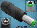 ПРЕХОД DC(M)/DC(F) 6,3x3/5,5x2,1mm B