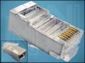 СЪЕДИНИТЕЛ RJ45 8-PIN 8P8C + ЕКРАН ЩИВТОВ