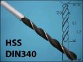СВРЕДЛО ф2,15mm L50mm УДЪЛЖЕНО HSS DIN340