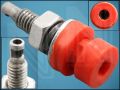 КОНЕКТОР БАНАН 2mm ГНЕЗДОВ ЧЕРВЕН 7624