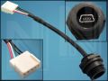 КАБЕЛ USBmini-B(F) A5 0,1M V2 IP68 PX0443 BLACK