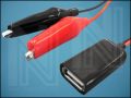 КАБЕЛ USB(F)-A/2xЩИПКА 0,5M ГНЕЗДОВ