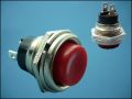 BUTTON PBS-26B-R OFF-(ON) 2-PIN