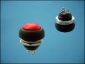 BUTTON PBS-33B-RED OFF-(ON) 2-PIN