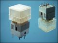BUTTON RFT-TSE-X3-B-R OFF-(ON) 7-PIN + LED 1V