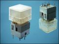 BUTTON RFT-TSE-X3-B-Y OFF-(ON) 7-PIN + LED 1V