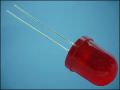 LED ф10mm L14mm RED/ЧЕРВЕН МИГАЩ ДИФУЗЕН