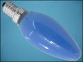 LAMP TUNGSRAM B35 E14 220V 15W Ф 35mm BLUE